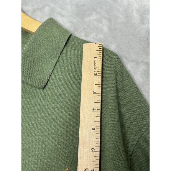 Polo Ralph Lauren Polo Shirt Mens 2XB Green Heather Embroidered Pony Big Tall - Picture 7 of 8